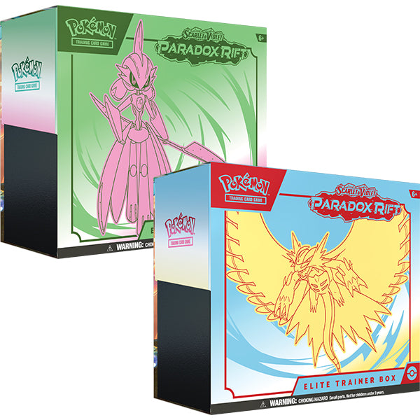 Pokémon TCG Scarlet & Violet 4 Paradox Rift Elite Trainer Box New Sealed