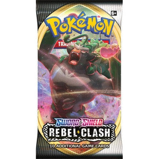Pokemon Sword and Shield Rebel Clash Booster Pack