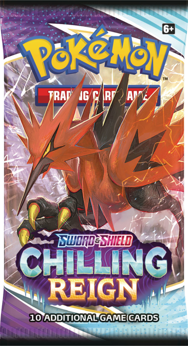 Pokemon Chilling Reign: Booster Pack (10 Cards)