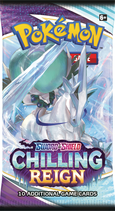 Pokemon Chilling Reign: Booster Pack (10 Cards)