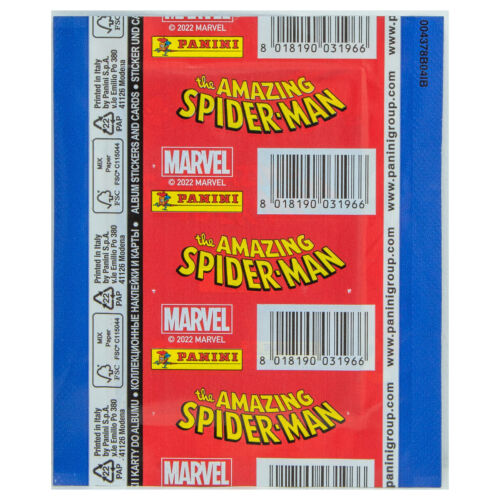Spider-Man 60th Anniversary Sticker Collection Pack