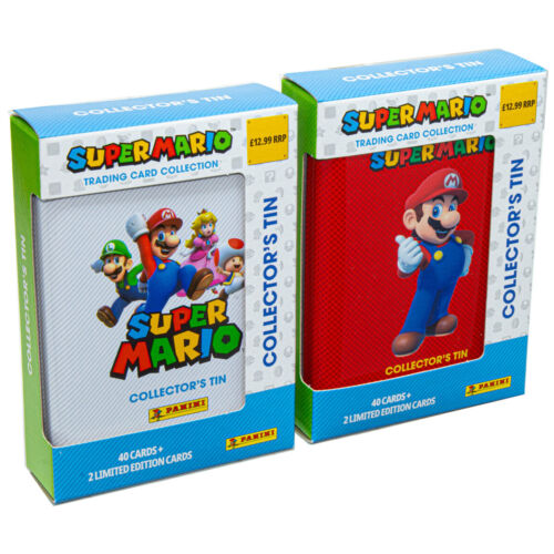 Super Mario Trading Cards - Pocket Tin